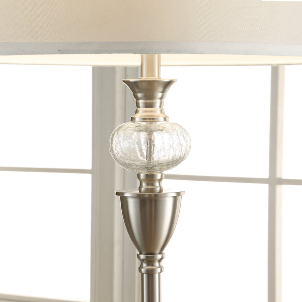 Windsor Metal Floor Lamp ABS1377SNG Evolution by Crestview Collection