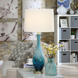 Gabriel Glass Table Lamp ABS1392SNG Evolution by Crestview Collection