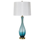 Gabriel Glass Table Lamp ABS1392SNG Evolution by Crestview Collection