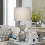 Lochland Glass Table Lamp ABS1399BNSNG Evolution by Crestview Collection