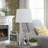 Beckham Crystal Table Lamp ABS1416BNSNG Evolution by Crestview Collection