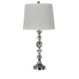 Beckham Crystal Table Lamp ABS1416BNSNG Evolution by Crestview Collection