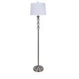 Ashland Crystal Floor Lamp ABS1621SNG Evolution by Crestview Collection