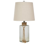 Ferndale Glass Table Lamp ABS1661SNG Evolution by Crestview Collection