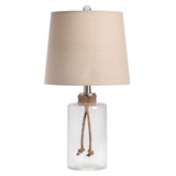 Ferndale Glass Table Lamp ABS1661SNG Evolution by Crestview Collection