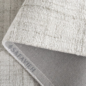 Safavieh Abstract Hand-tufted Runner Rug - Elegant Beige Design To Elevate Your Home Decor With Style Light Grey Polyester Pile Abt151f-5