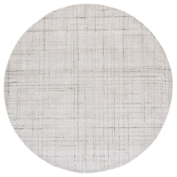 Safavieh Abstract Hand-tufted Runner Rug - Elegant Beige Design To Elevate Your Home Decor With Style Light Grey Polyester Pile Abt151f-6r