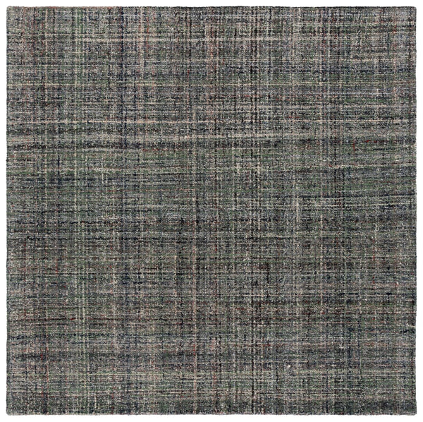 Safavieh Abstract Hand-tufted Runner Rug - Elegant Beige Design To Elevate Your Home Decor With Style Grey ,Black Polyester Pile Abt151g-6sq