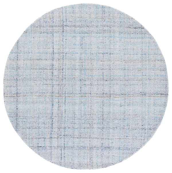 Safavieh Abstract Hand-tufted Runner Rug - Elegant Beige Design To Elevate Your Home Decor With Style Turquoise ,Light Blue Polyester Pile Abt151k-6r