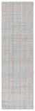 Safavieh Abstract 151 Hand Tufted Contemporary Rug Light Blue / Grey Polyester Pile