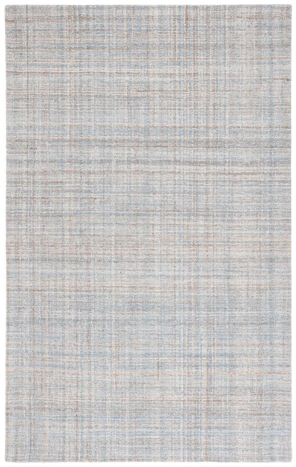 Safavieh Abstract 151 Hand Tufted Contemporary Rug Light Blue / Grey Polyester Pile