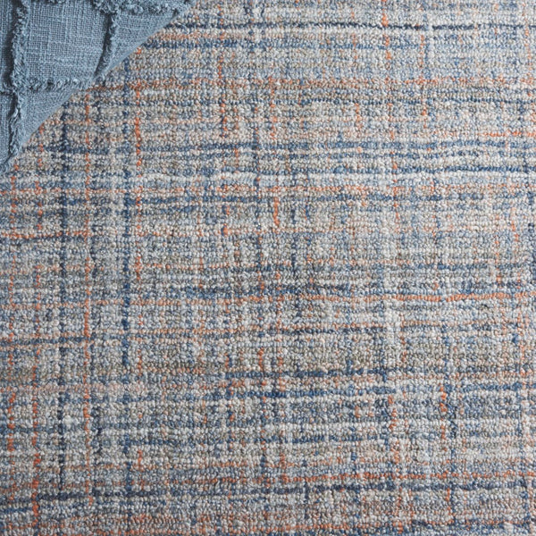 Safavieh Abstract 151 Hand Tufted Contemporary Rug Blue / Grey Polyester Pile