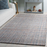 Safavieh Abstract 151 Hand Tufted Contemporary Rug Blue / Grey Polyester Pile