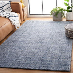 Safavieh Abstract 151 Hand Tufted Contemporary Rug Ivory / Navy ABT151N-4