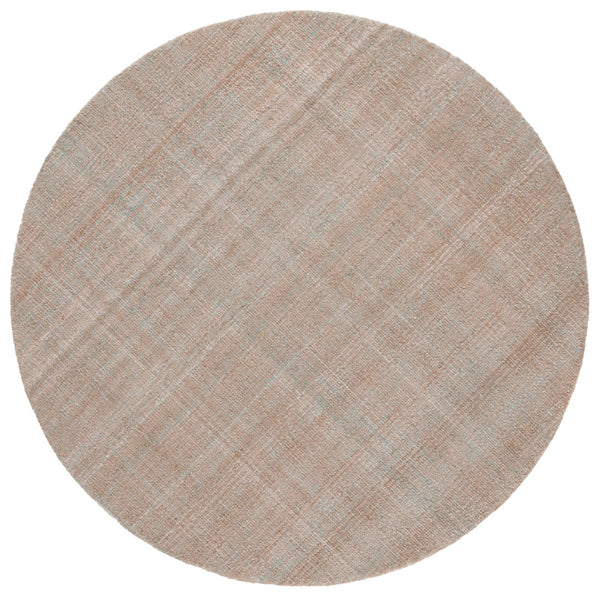 Safavieh Abstract 151 Hand Tufted Contemporary Rug Aqua / Brown Polyester Pile