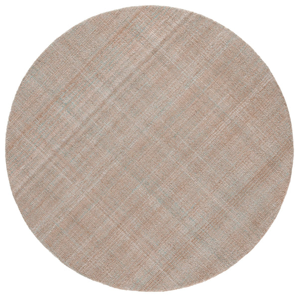Safavieh Abstract Tranquil Hues Hand-tufted Area Rug - Luxurious Polyester, Contemporary Style For Modern Homes Aqua ,Brown Polyester Pile Abt151t-4