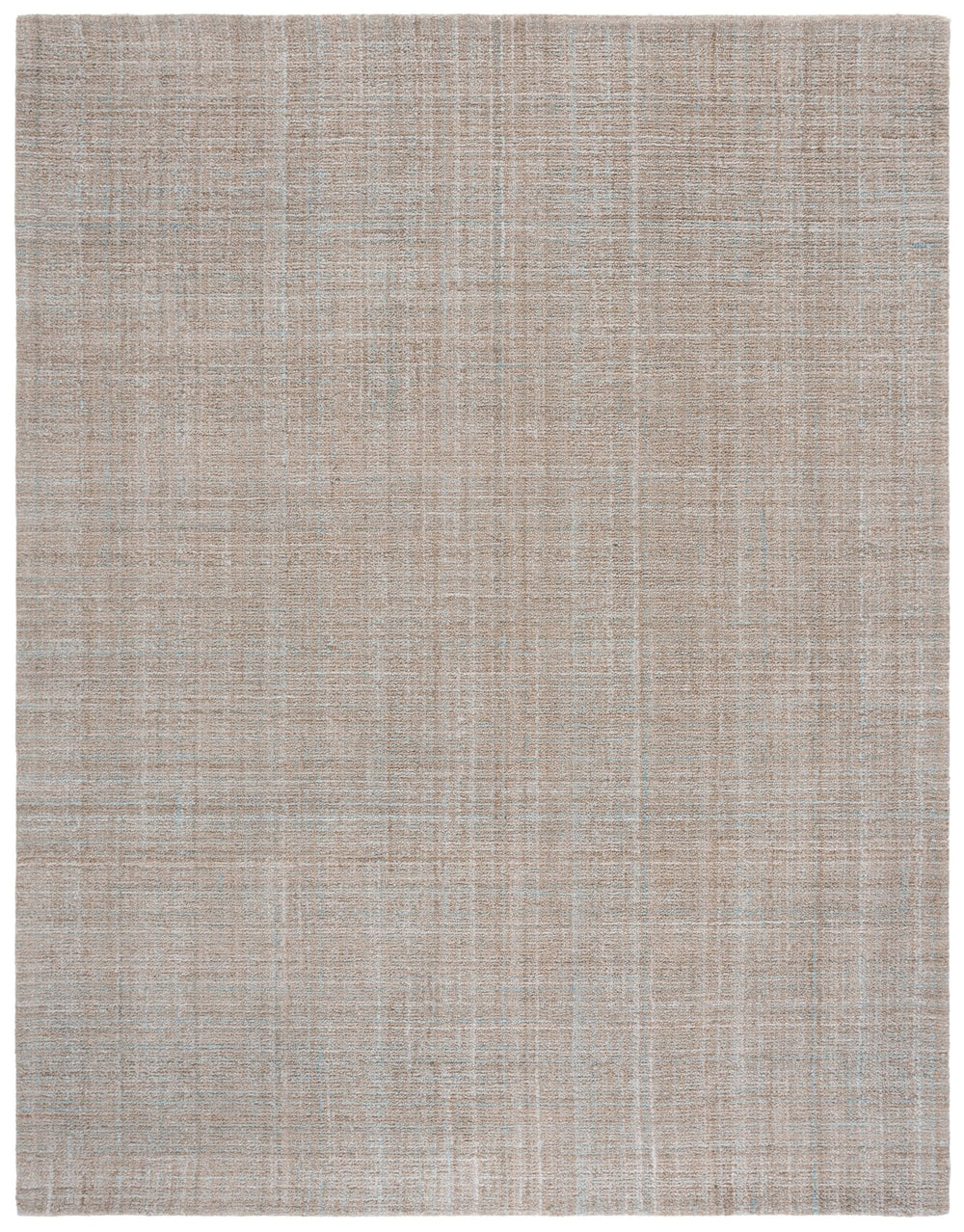 Safavieh Abstract Tranquil Hues Hand-tufted Area Rug - Luxurious Polyester, Contemporary Style For Modern Homes Aqua ,Brown Polyester Pile Abt151t-4