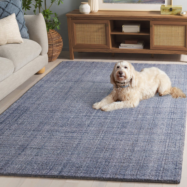 Safavieh Abstract Tranquil Hues Hand-tufted Area Rug - Luxurious Polyester, Contemporary Style For Modern Homes Violet ,Purple Polyester Pile Abt151v-8