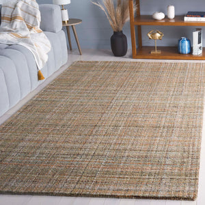 Safavieh Abstract 151 Hand Tufted Contemporary Rug Brown / Green Polyester Pile