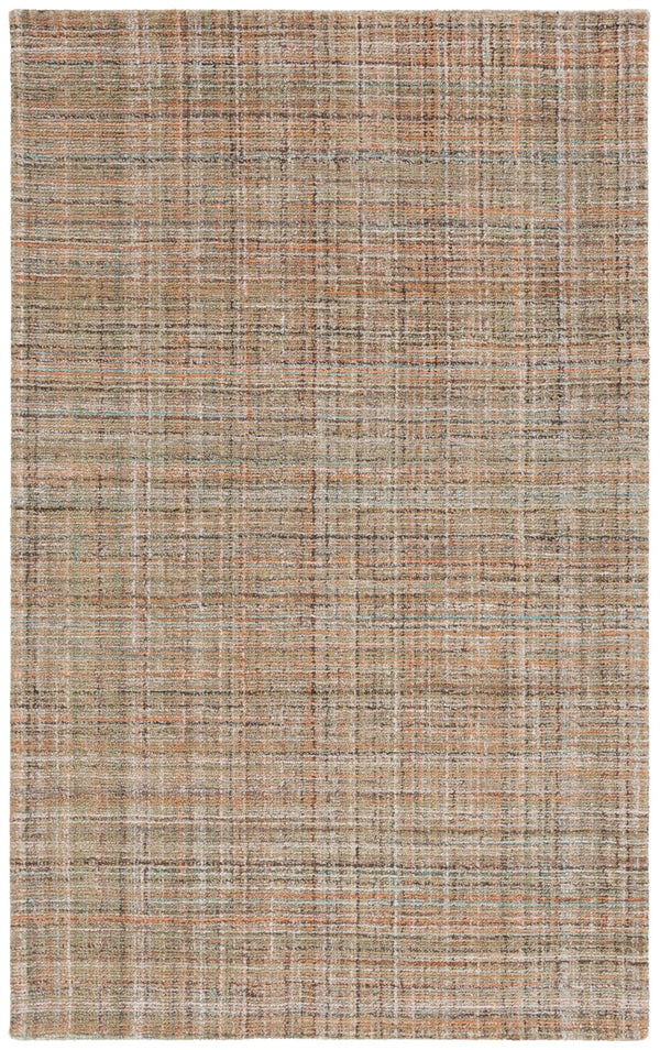 Safavieh Abstract 151 Hand Tufted Contemporary Rug Brown / Green Polyester Pile