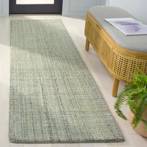 Safavieh Abstract 151 Hand Tufted Contemporary Rug Green Polyester Pile