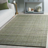 Safavieh Abstract 151 Hand Tufted Contemporary Rug Green Polyester Pile