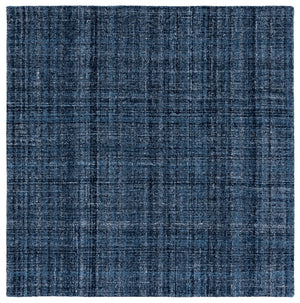 Safavieh Abstract Hand-tufted Runner Rug - Elegant Beige Design To Elevate Your Home Decor With Style Navy ,Black Polyester Pile Abt151z-6sq