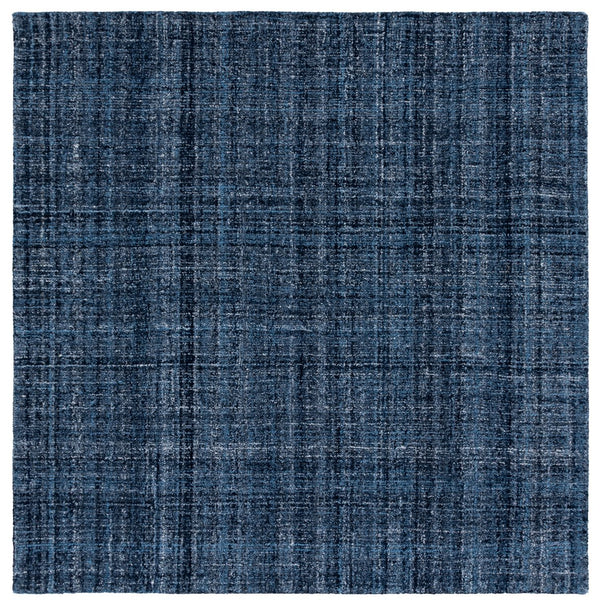 Safavieh Abstract Hand-tufted Runner Rug - Elegant Beige Design To Elevate Your Home Decor With Style Navy ,Black Polyester Pile Abt151z-6sq