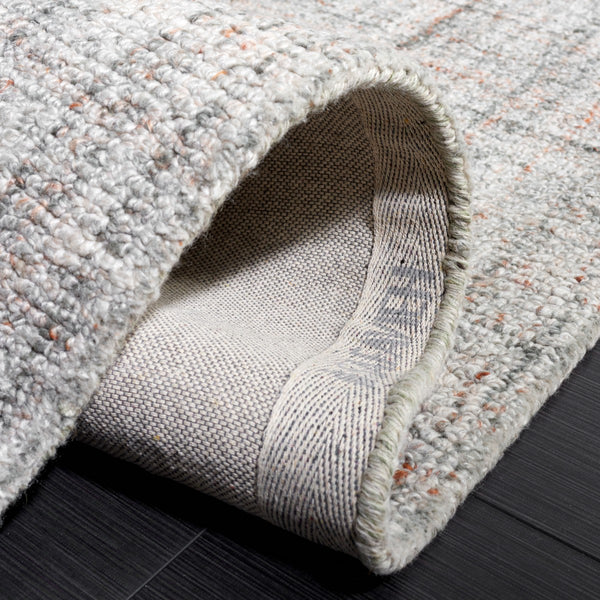 Safavieh Abstract 152 Hand Tufted Polyester Pile Modern Rug Grey / Rust ABT152F-8