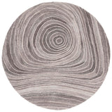 Safavieh Abstract 153 Hand Tufted Modern Rug Grey / Ivory Polyester Pile