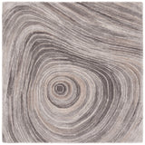 Safavieh Abstract 153 Hand Tufted Modern Rug Grey / Ivory Polyester Pile