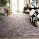 Safavieh Abstract 153 Hand Tufted Modern Rug Grey / Ivory Polyester Pile