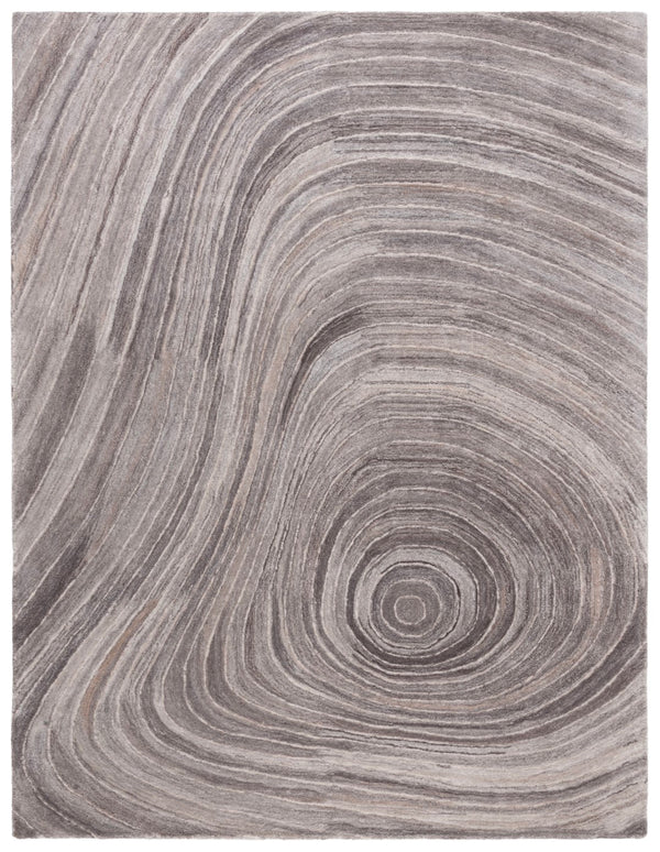 Safavieh Abstract 153 Hand Tufted Modern Rug Grey / Ivory Polyester Pile