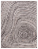 Safavieh Abstract 153 Hand Tufted Modern Rug Grey / Ivory Polyester Pile