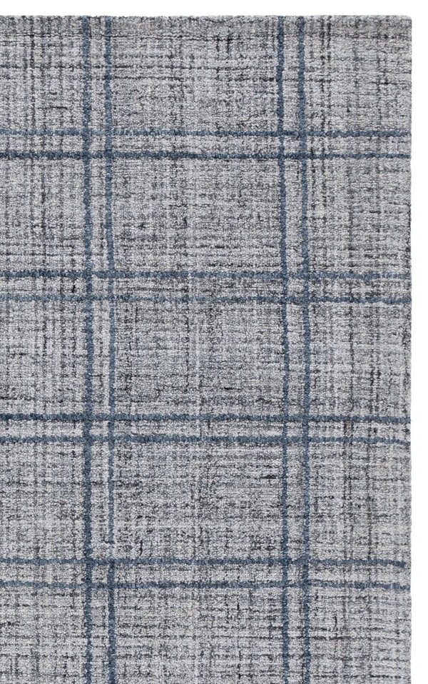 Safavieh Abstract Hand Tufted Polyester Area Rug Plush Dark Grey Pile for Modern Living Rooms ABT155F-6