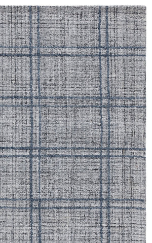 Safavieh Abstract Hand Tufted Polyester Area Rug Plush Dark Grey Pile for Modern Living Rooms ABT155F-6