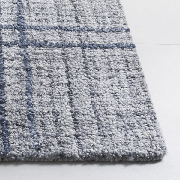 Safavieh Abstract Hand Tufted Polyester Area Rug Plush Dark Grey Pile for Modern Living Rooms ABT155F-6