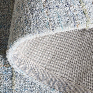 Safavieh Abstract Modern Hand-tufted Area Rug - Exquisite Dark Textured Design For Cozy Living Spaces Blue ,Grey Polyester Pile Abt155m-9