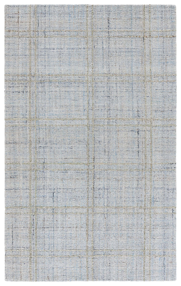 Safavieh Abstract Modern Hand-tufted Area Rug - Exquisite Dark Textured Design For Cozy Living Spaces Blue ,Grey Polyester Pile Abt155m-9