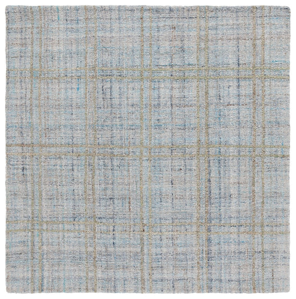 Safavieh Abstract 155m Blue Grey Blue ,Grey Polyester Pile Abt155m-6sq