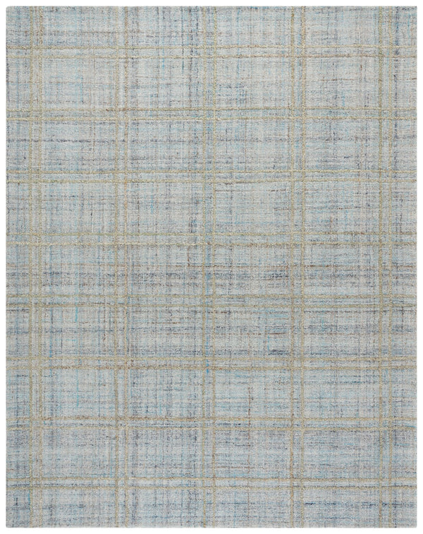 Safavieh Abstract Modern Hand-tufted Area Rug - Exquisite Dark Textured Design For Cozy Living Spaces Blue ,Grey Polyester Pile Abt155m-9