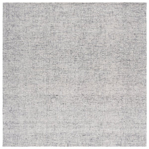 Safavieh Abstract Modern Hand-tufted Runner Rug In Sophisticated Grey And Ivory For Elegant Home Decor Grey ,Ivory 80% Wool,20% Cotton Abt175f-6sq
