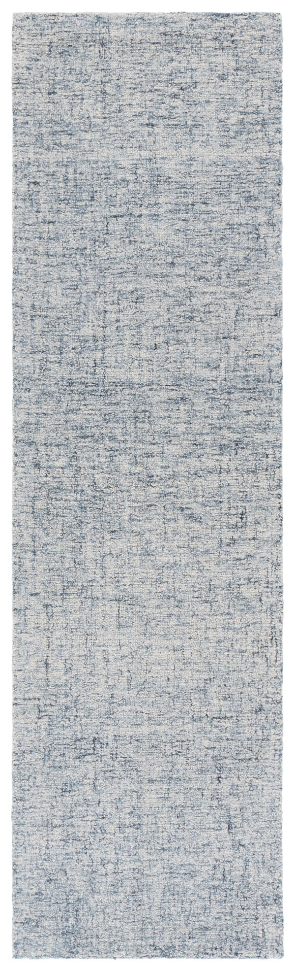 Safavieh Abstract Modern Hand-tufted Runner Rug In Sophisticated Grey And Ivory For Elegant Home Decor Light Blue ,Ivory 80% Wool,20% Cotton Abt175l-28