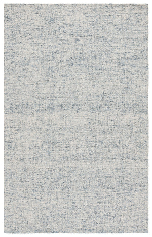 Safavieh Abstract Modern Hand-tufted Runner Rug In Sophisticated Grey And Ivory For Elegant Home Decor Light Blue ,Ivory 80% Wool,20% Cotton Abt175l-5