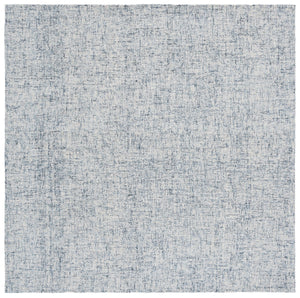 Safavieh Abstract Modern Hand-tufted Runner Rug In Sophisticated Grey And Ivory For Elegant Home Decor Light Blue ,Ivory 80% Wool,20% Cotton Abt175l-6sq