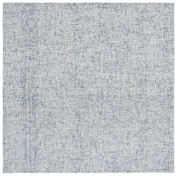 Safavieh Abstract Modern Hand-tufted Runner Rug In Sophisticated Grey And Ivory For Elegant Home Decor Light Blue ,Ivory 80% Wool,20% Cotton Abt175l-6sq