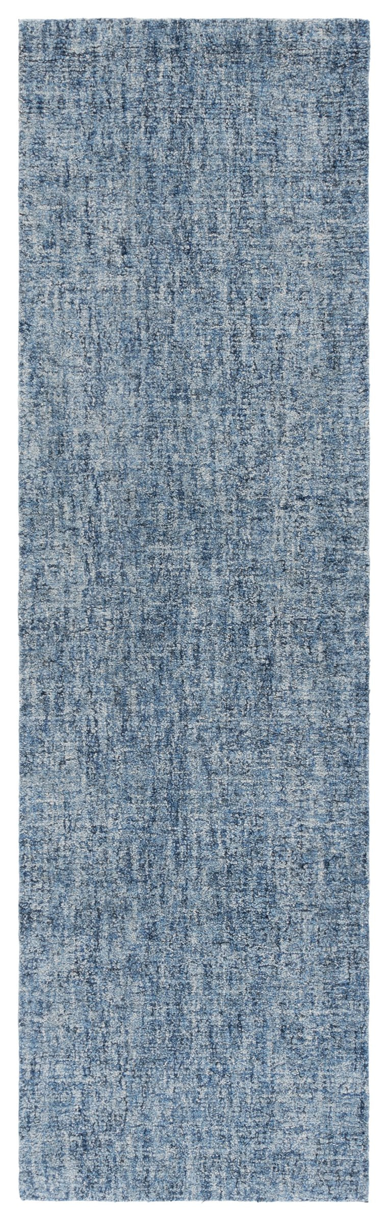 Safavieh Abstract Modern Hand-tufted Runner Rug In Sophisticated Grey And Ivory For Elegant Home Decor Blue ,Ivory 80% Wool,20% Cotton Abt175m-6sq