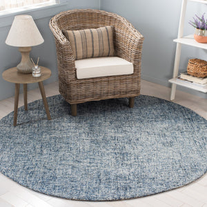 Safavieh Abstract Hand-tufted Area Rug In Grey And Ivory - Elevate Your Space With Modern Elegance And Style Blue ,Ivory 80% Wool,20% Cotton Abt175m-4