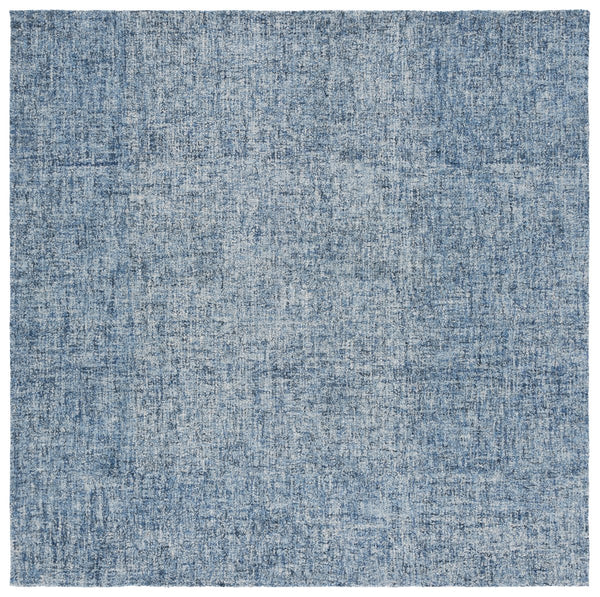 Safavieh Abstract Modern Hand-tufted Runner Rug In Sophisticated Grey And Ivory For Elegant Home Decor Blue ,Ivory 80% Wool,20% Cotton Abt175m-6sq