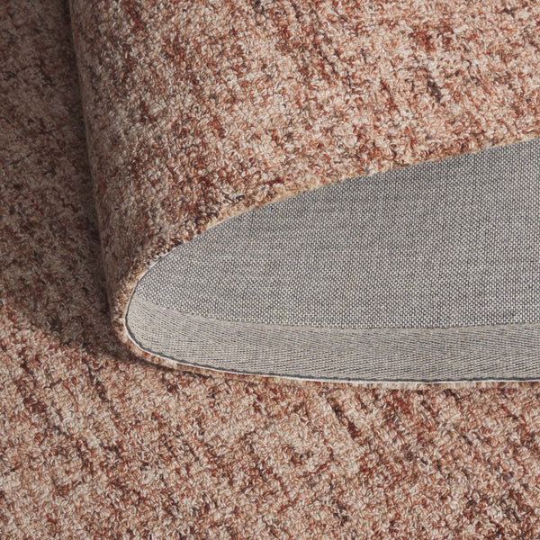 Safavieh Abstract Modern Hand-tufted Runner Rug In Sophisticated Grey And Ivory For Elegant Home Decor Rust ,Ivory 80% Wool,20% Cotton Abt175p-5